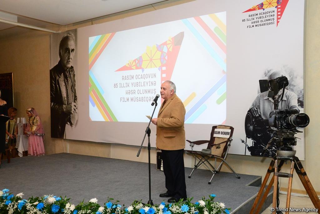 Şəkidə Rasim Ocaqovun 85 illik yubileyinə həsr olunmuş film və foto müsabiqəsinin qaliblərinin mükafatlandırılma mərasimi keçirilib (FOTO)