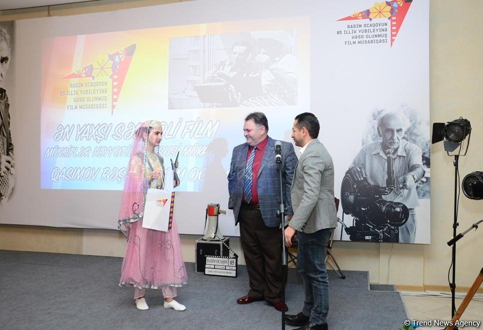 Şəkidə Rasim Ocaqovun 85 illik yubileyinə həsr olunmuş film və foto müsabiqəsinin qaliblərinin mükafatlandırılma mərasimi keçirilib (FOTO)