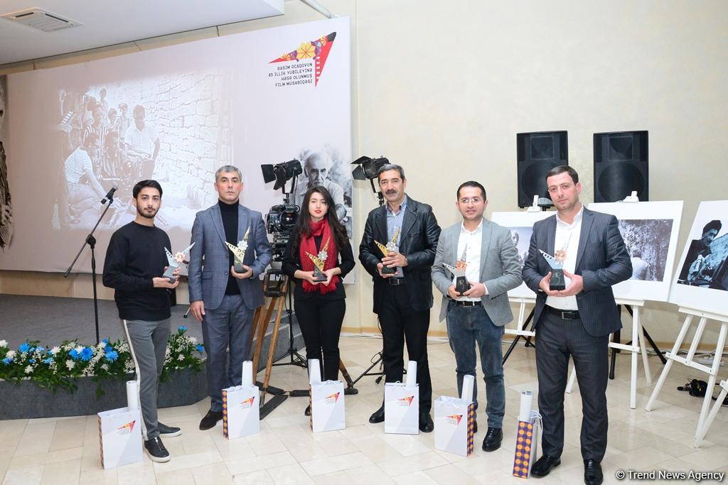 Şəkidə Rasim Ocaqovun 85 illik yubileyinə həsr olunmuş film və foto müsabiqəsinin qaliblərinin mükafatlandırılma mərasimi keçirilib (FOTO)