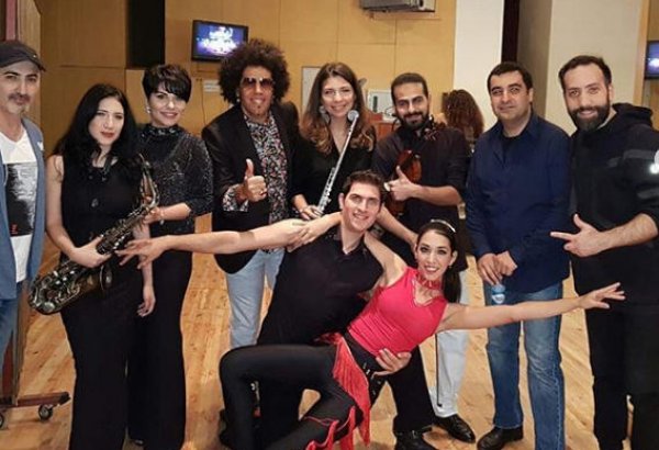 “jAzzeri Bands & Art” kubalı Yanssel Castellon və "Los Amigos" qrupu ilə Bakıda (VİDEO, FOTO)