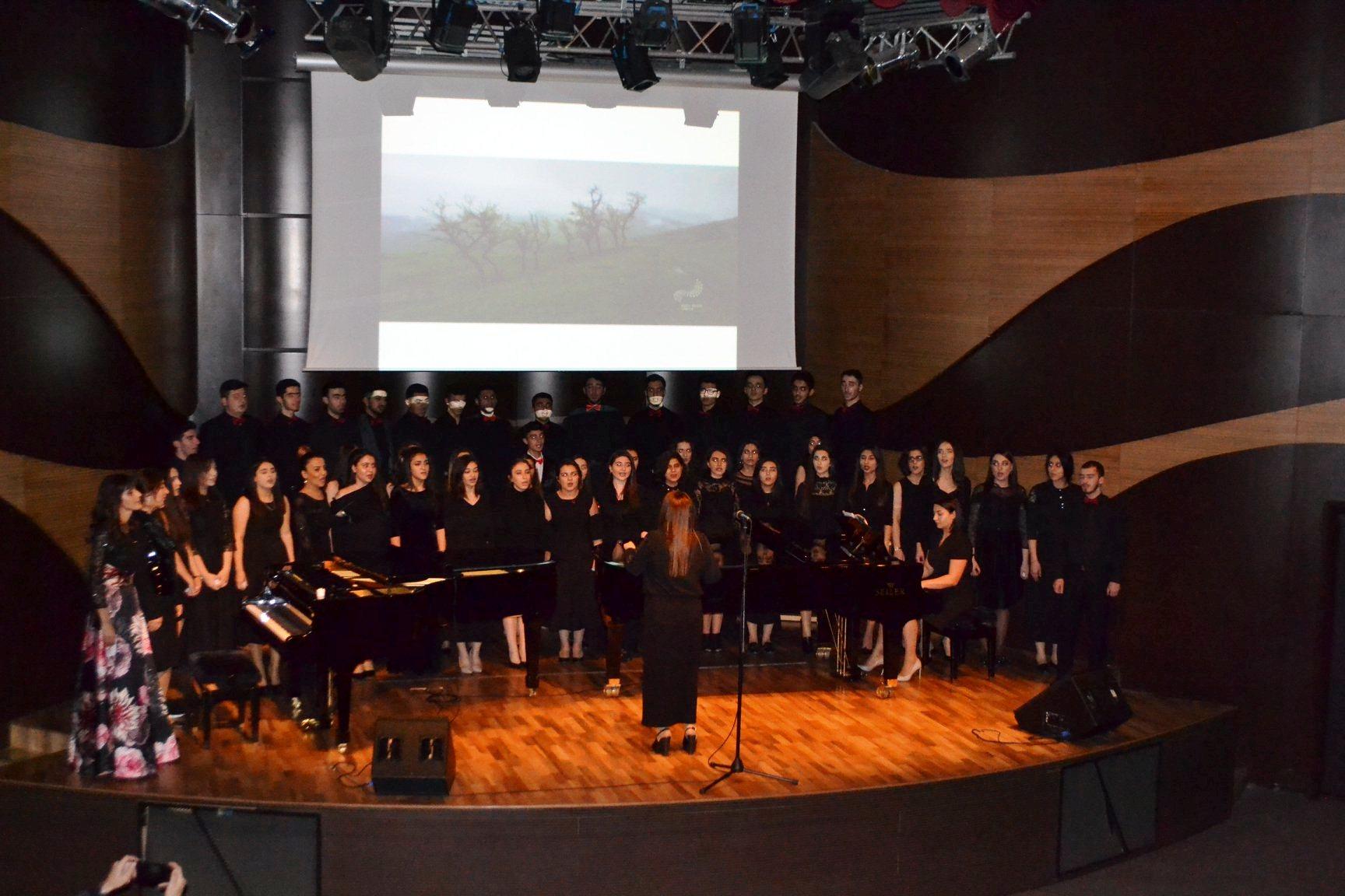 Beynəlxalq Muğam Mərkəzində Qara Qarayevin 100 illiyinə həsr olunmuş konsert keçirilib (FOTO)