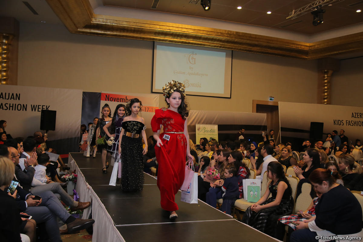 “Azerbaijan Kids Fashion Week 2018” uşaq moda nümayişi keçirilib (FOTO)