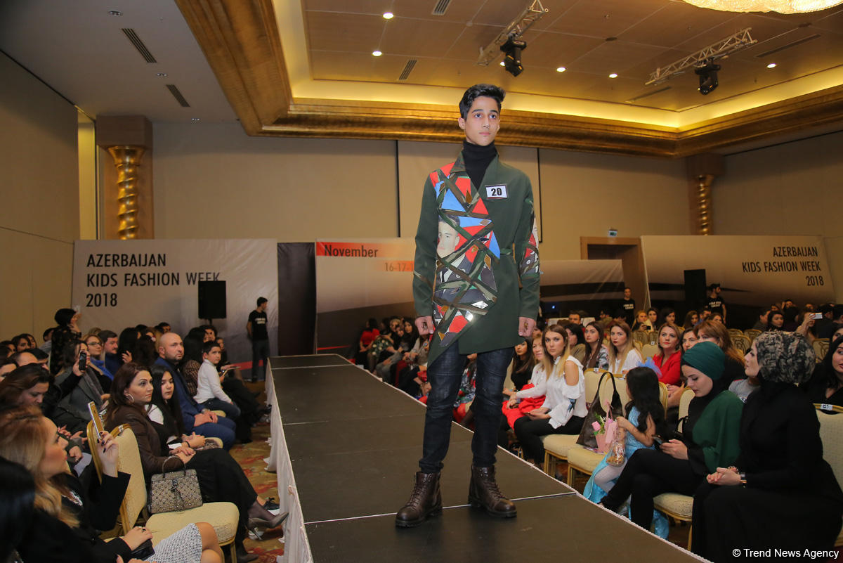 “Azerbaijan Kids Fashion Week 2018” uşaq moda nümayişi keçirilib (FOTO)