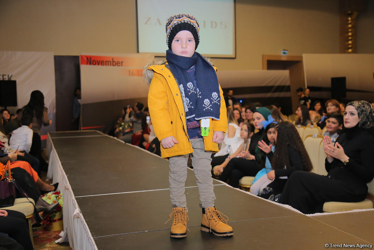 “Azerbaijan Kids Fashion Week 2018” uşaq moda nümayişi keçirilib (FOTO)
