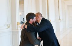 Prezident İlham Əliyev Rusiyanın Çeçenistan Respublikasının başçısını qəbul edib (FOTO) (YENİLƏNİB)