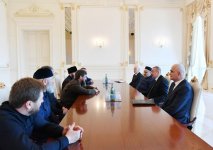 Prezident İlham Əliyev Rusiyanın Çeçenistan Respublikasının başçısını qəbul edib (FOTO) (YENİLƏNİB)