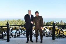 Prezident İlham Əliyev Rusiyanın Çeçenistan Respublikasının başçısını qəbul edib (FOTO) (YENİLƏNİB)