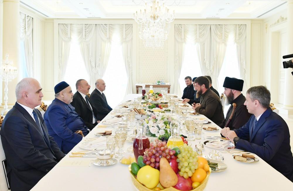 Prezident İlham Əliyev Rusiyanın Çeçenistan Respublikasının başçısını qəbul edib (FOTO) (YENİLƏNİB)