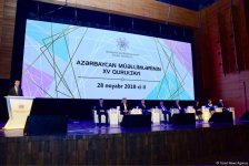 Azərbaycan müəllimlərinin XV qurultayı işini yekunlaşdırdı (FOTO) (YENİLƏNİB 2)