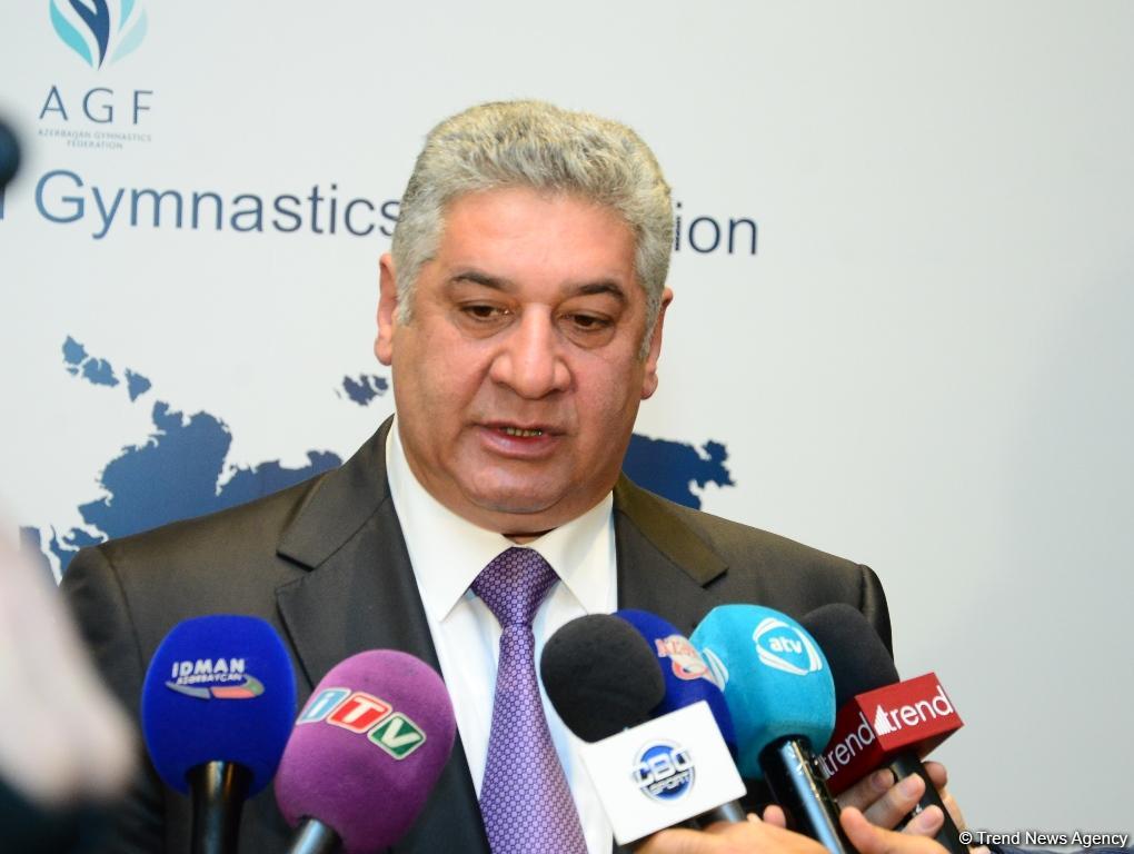 Nazir: Beynəlxalq Gimnastika Federasiyasının Konqresinin Bakıda keçirilməsi Azərbaycana olan böyük etimadın göstəricisidir