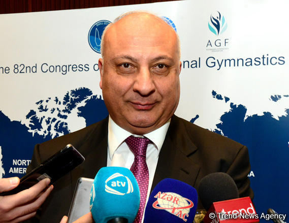 Altay Həsənov: Bakıda Beynəlxalq Gimnastika Federasiyasının Konqresində qəbul olunan qərarlar dünya gimnastikasının inkişafına daha da təkan verəcək