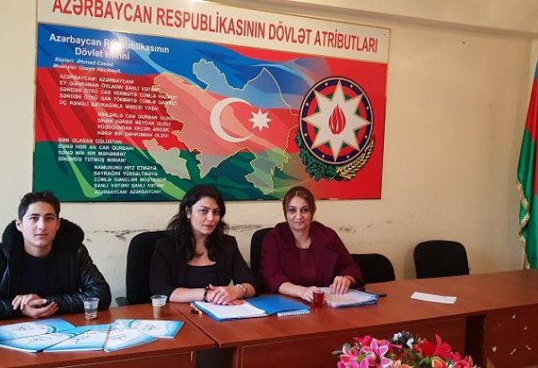 Bilik Fondu Tovuzdakı lisey və kollecdə görüşlər təşkil edib (FOTO)