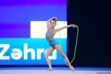 Milli Gimnastika Arenasında bədii gimnastika üzrə 25-ci Azərbaycan Birinciliyi start götürüb (FOTO)