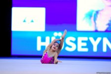Milli Gimnastika Arenasında bədii gimnastika üzrə 25-ci Azərbaycan Birinciliyi start götürüb (FOTO)