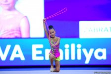 Milli Gimnastika Arenasında bədii gimnastika üzrə 25-ci Azərbaycan Birinciliyi start götürüb (FOTO)