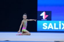 Milli Gimnastika Arenasında bədii gimnastika üzrə 25-ci Azərbaycan Birinciliyi start götürüb (FOTO)