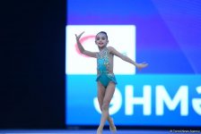 Milli Gimnastika Arenasında bədii gimnastika üzrə 25-ci Azərbaycan Birinciliyi start götürüb (FOTO)