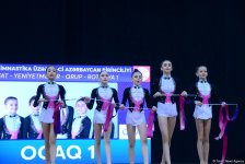 Milli Gimnastika Arenasında bədii gimnastika üzrə 25-ci Azərbaycan Birinciliyi start götürüb (FOTO)