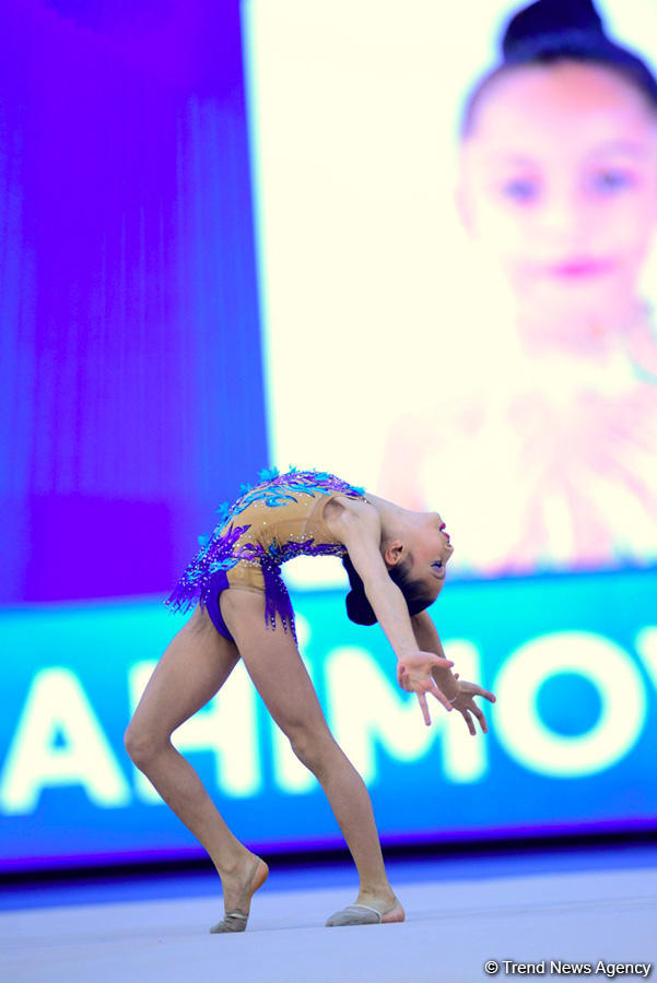 Milli Gimnastika Arenasında bədii gimnastika üzrə 25-ci Azərbaycan Birinciliyi start götürüb (FOTO)