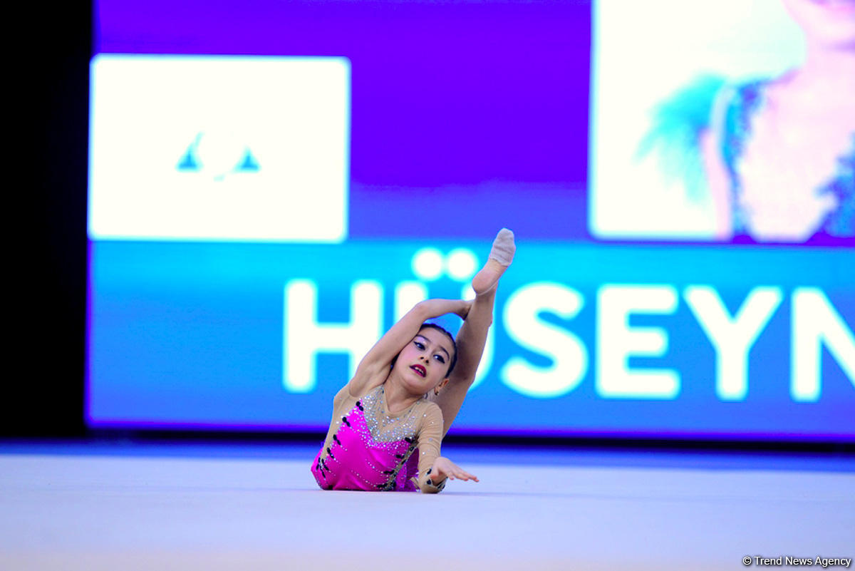 Milli Gimnastika Arenasında bədii gimnastika üzrə 25-ci Azərbaycan Birinciliyi start götürüb (FOTO)