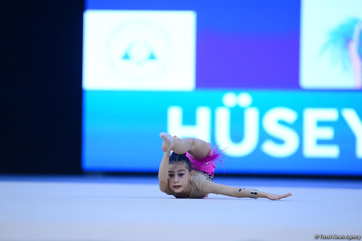 Milli Gimnastika Arenasında bədii gimnastika üzrə 25-ci Azərbaycan Birinciliyi start götürüb (FOTO)