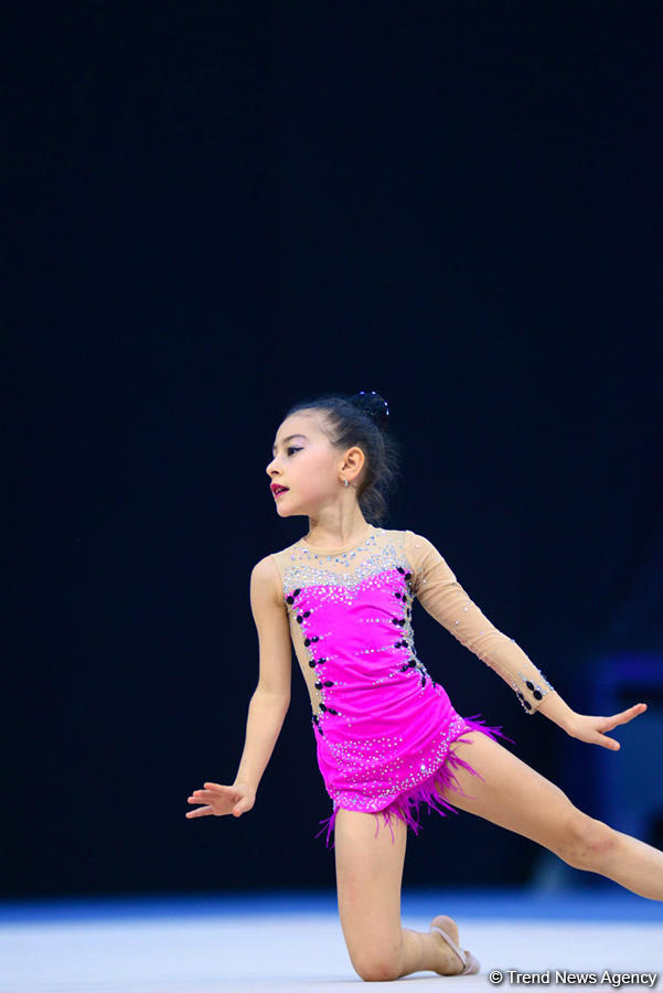 Milli Gimnastika Arenasında bədii gimnastika üzrə 25-ci Azərbaycan Birinciliyi start götürüb (FOTO)
