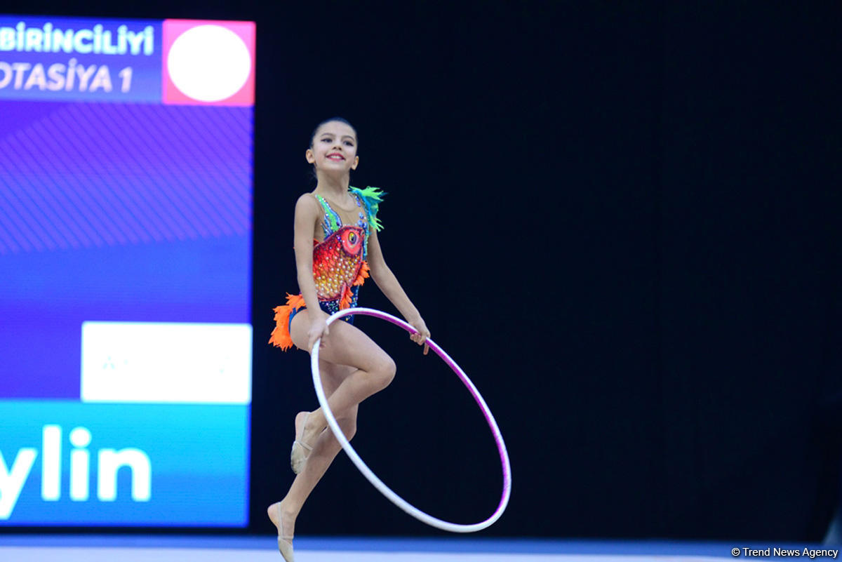 Milli Gimnastika Arenasında bədii gimnastika üzrə 25-ci Azərbaycan Birinciliyi start götürüb (FOTO)