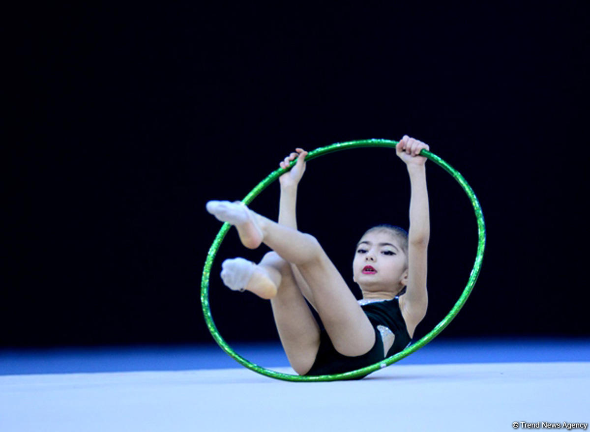 Milli Gimnastika Arenasında bədii gimnastika üzrə 25-ci Azərbaycan Birinciliyi start götürüb (FOTO)