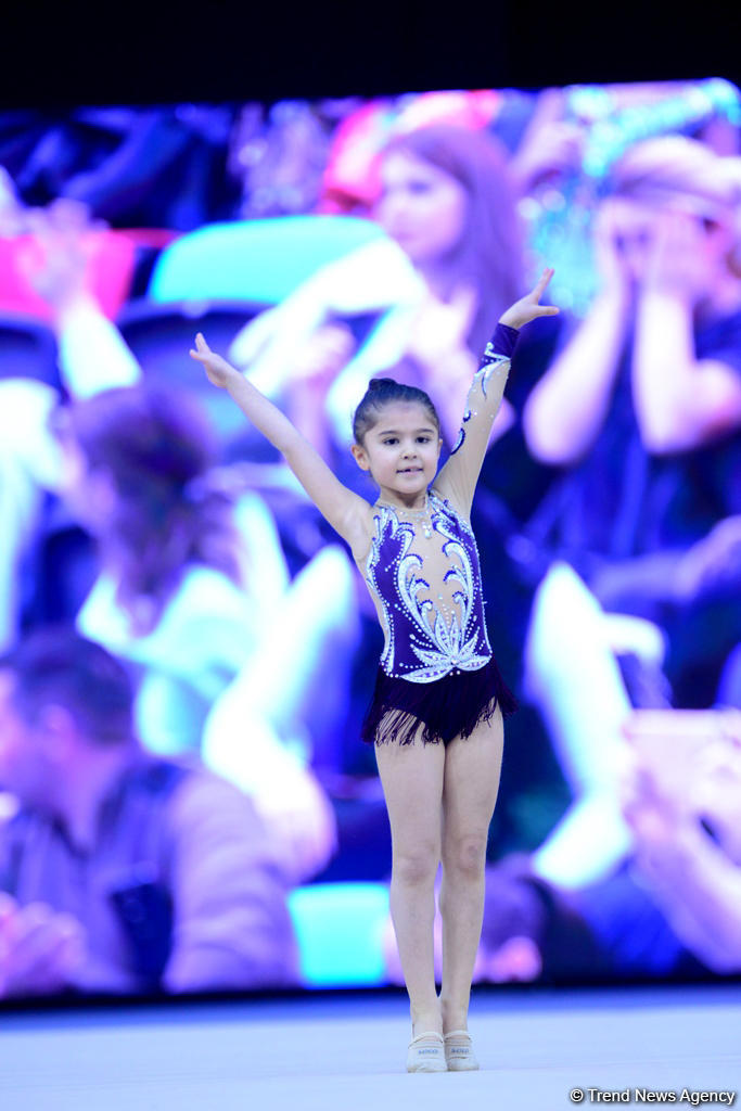 Milli Gimnastika Arenasında bədii gimnastika üzrə 25-ci Azərbaycan Birinciliyi start götürüb (FOTO)