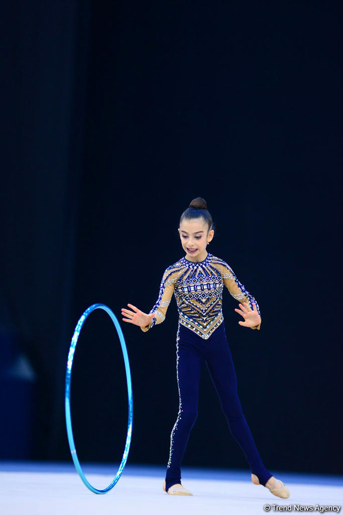 Milli Gimnastika Arenasında bədii gimnastika üzrə 25-ci Azərbaycan Birinciliyi start götürüb (FOTO)