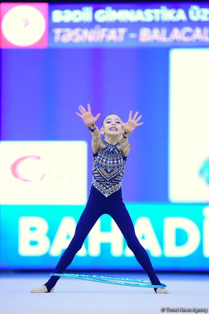 Milli Gimnastika Arenasında bədii gimnastika üzrə 25-ci Azərbaycan Birinciliyi start götürüb (FOTO)