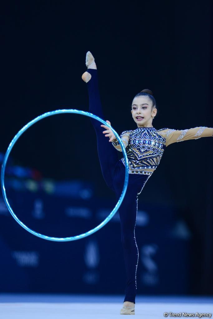 Milli Gimnastika Arenasında bədii gimnastika üzrə 25-ci Azərbaycan Birinciliyi start götürüb (FOTO)