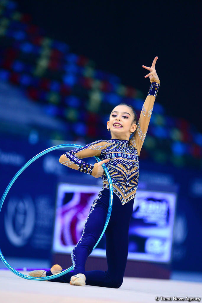 Milli Gimnastika Arenasında bədii gimnastika üzrə 25-ci Azərbaycan Birinciliyi start götürüb (FOTO)