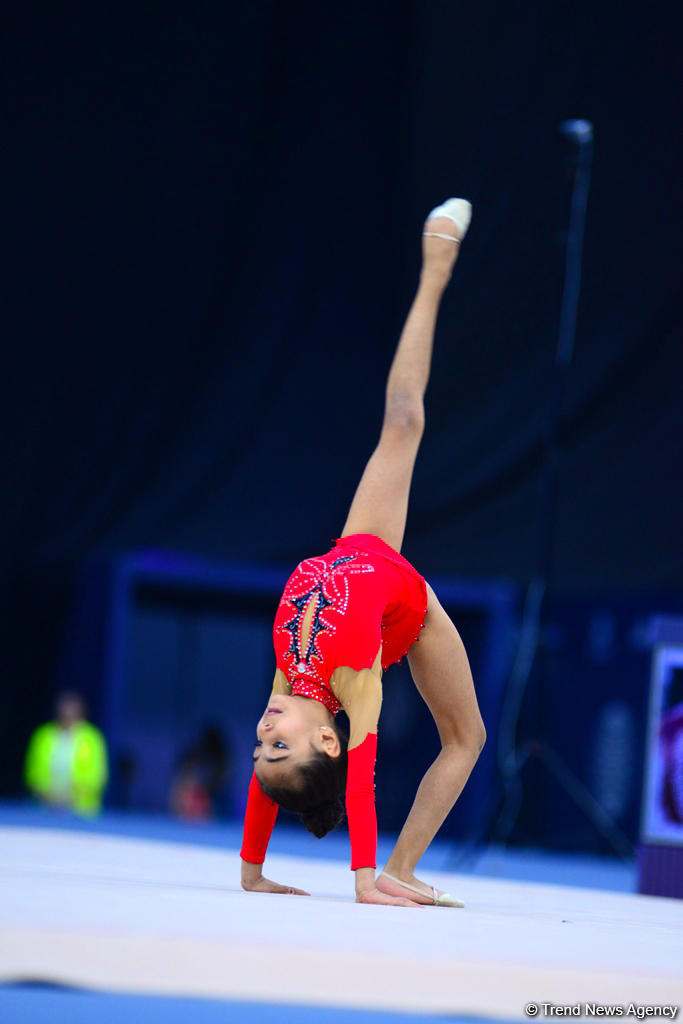 Bakıda bədii gimnastika üzrə beşinci Regionlararası Kubok başlayıb (FOTO)