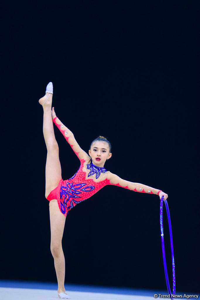 Milli Gimnastika Arenasında bədii gimnastika üzrə 25-ci Azərbaycan Birinciliyi start götürüb (FOTO)