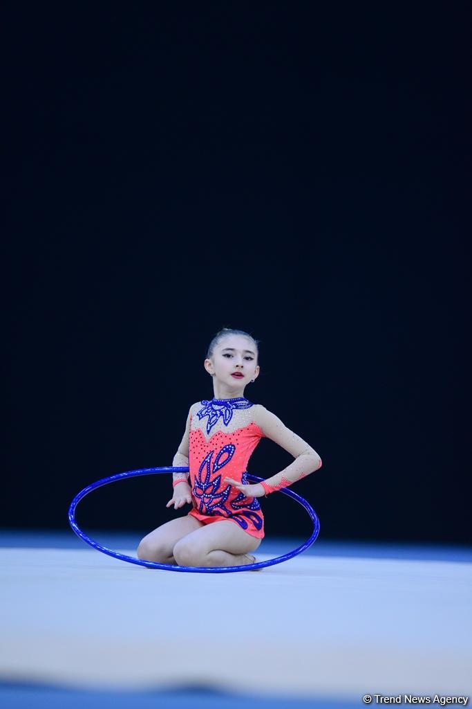 Milli Gimnastika Arenasında bədii gimnastika üzrə 25-ci Azərbaycan Birinciliyi start götürüb (FOTO)