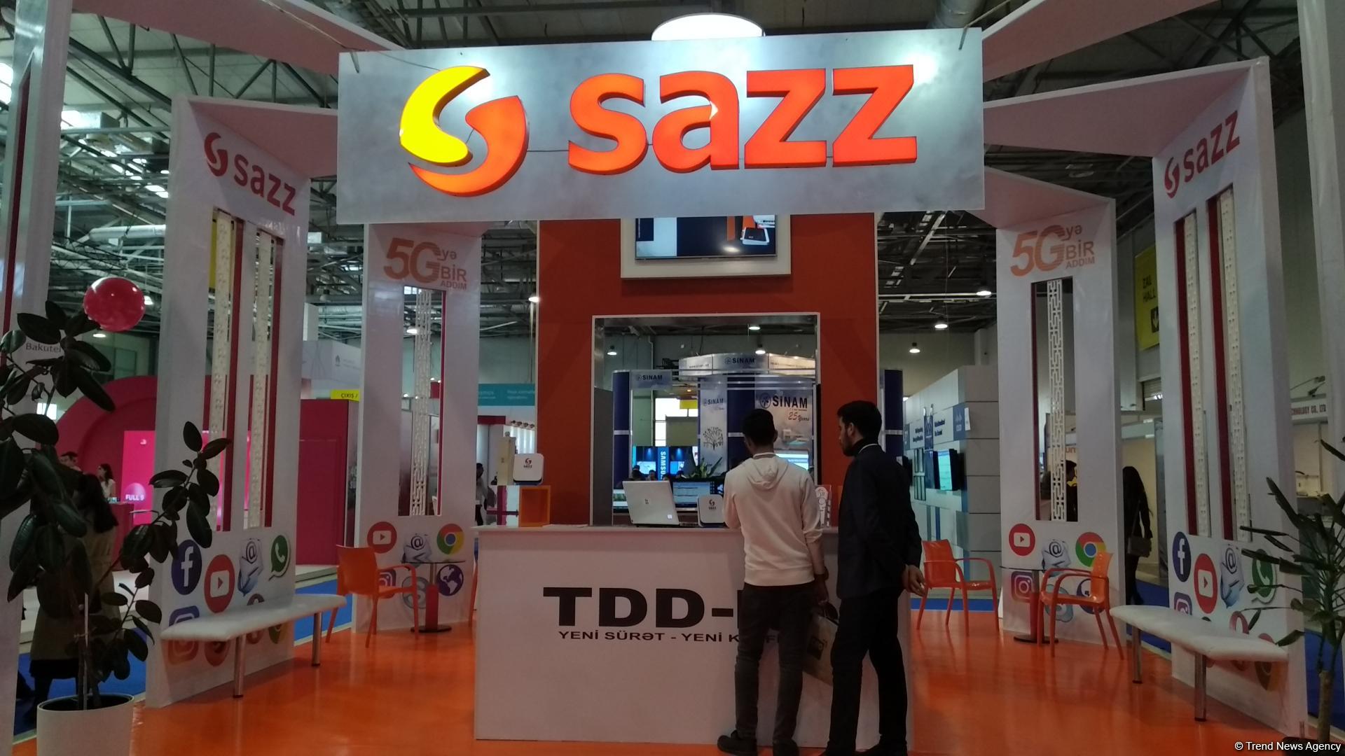 "Sazz" "Bakutel-2018" sərgisində maraqlı innovativ təkliflərlə çıxış edib (FOTO)