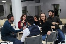 Tələbələr arasında Cümhuriyyət tarixinə həsr olunan yarış keçirilib (FOTO)