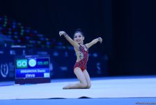 Bədii gimnastika üzrə 25-ci Azərbaycan Birinciliyinin üçüncü günü başlayıb (FOTO)
