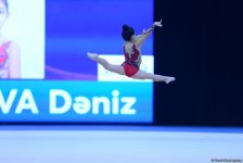 Bədii gimnastika üzrə 25-ci Azərbaycan Birinciliyinin üçüncü günü başlayıb (FOTO)