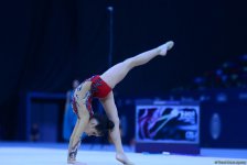 Bədii gimnastika üzrə 25-ci Azərbaycan Birinciliyinin üçüncü günü başlayıb (FOTO)