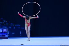 Bədii gimnastika üzrə 25-ci Azərbaycan Birinciliyinin üçüncü günü başlayıb (FOTO)