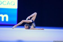 Bədii gimnastika üzrə 25-ci Azərbaycan Birinciliyinin üçüncü günü başlayıb (FOTO)