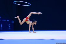 Bədii gimnastika üzrə 25-ci Azərbaycan Birinciliyinin üçüncü günü başlayıb (FOTO)