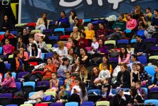 Bədii gimnastika üzrə 25-ci Azərbaycan Birinciliyinin üçüncü günü başlayıb (FOTO)