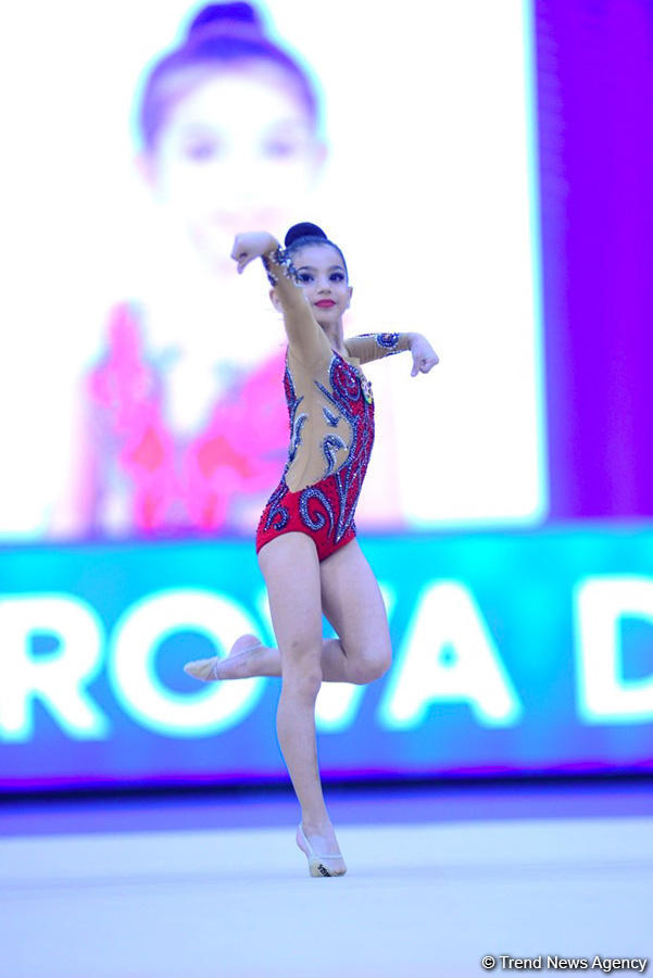 Bədii gimnastika üzrə 25-ci Azərbaycan Birinciliyinin üçüncü günü başlayıb (FOTO)