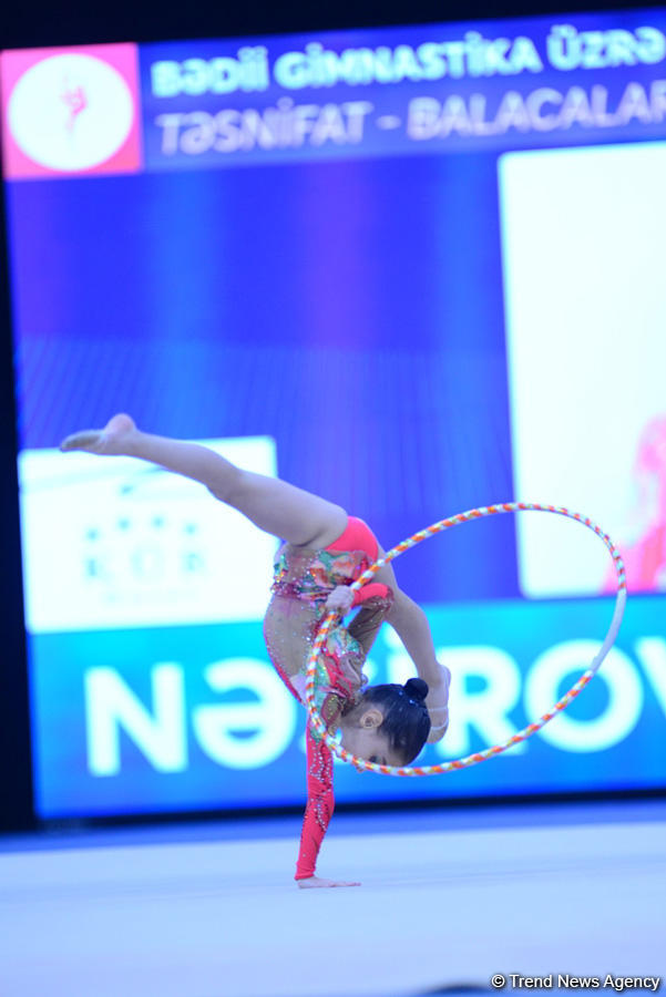 Bədii gimnastika üzrə 25-ci Azərbaycan Birinciliyinin üçüncü günü başlayıb (FOTO)