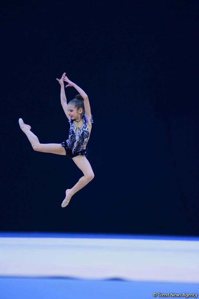 Bədii gimnastika üzrə 25-ci Azərbaycan Birinciliyinin üçüncü günü başlayıb (FOTO)