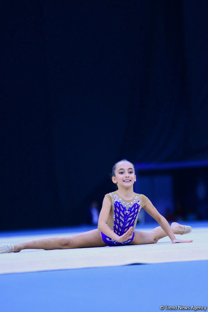 Bədii gimnastika üzrə 25-ci Azərbaycan Birinciliyinin üçüncü günü başlayıb (FOTO)