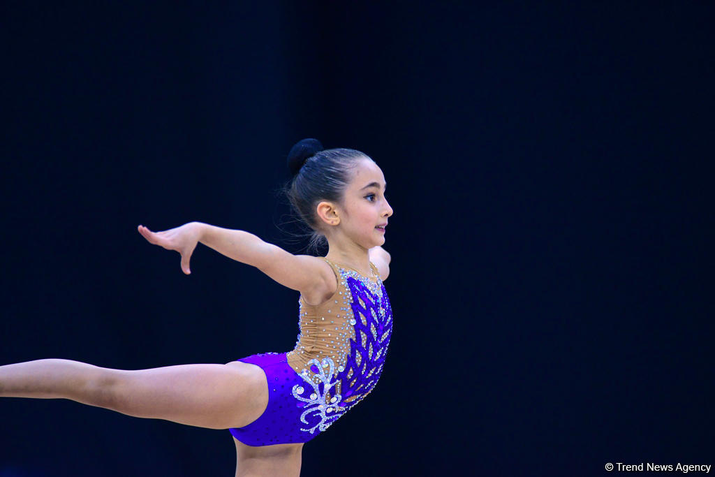 Bədii gimnastika üzrə 25-ci Azərbaycan Birinciliyinin üçüncü günü başlayıb (FOTO)